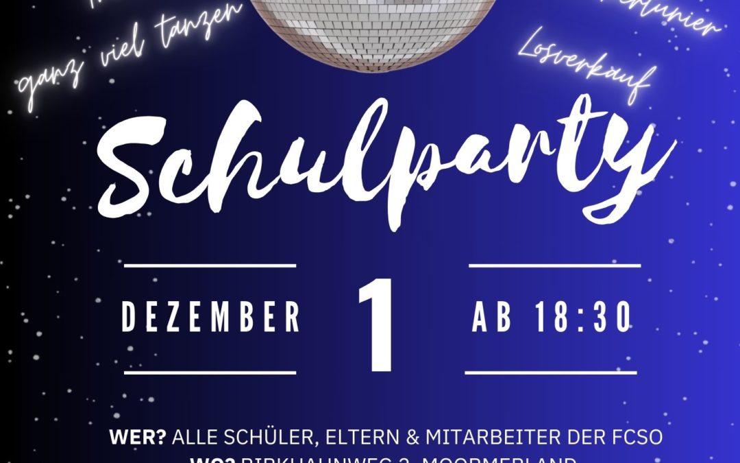 13. Jahrgang lädt zur Schulparty ein